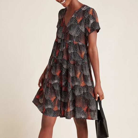 Anthropologie Dresses & Skirts - NWT Anthropologie Maeve Tania Tiered Tunic Mini Dress XS